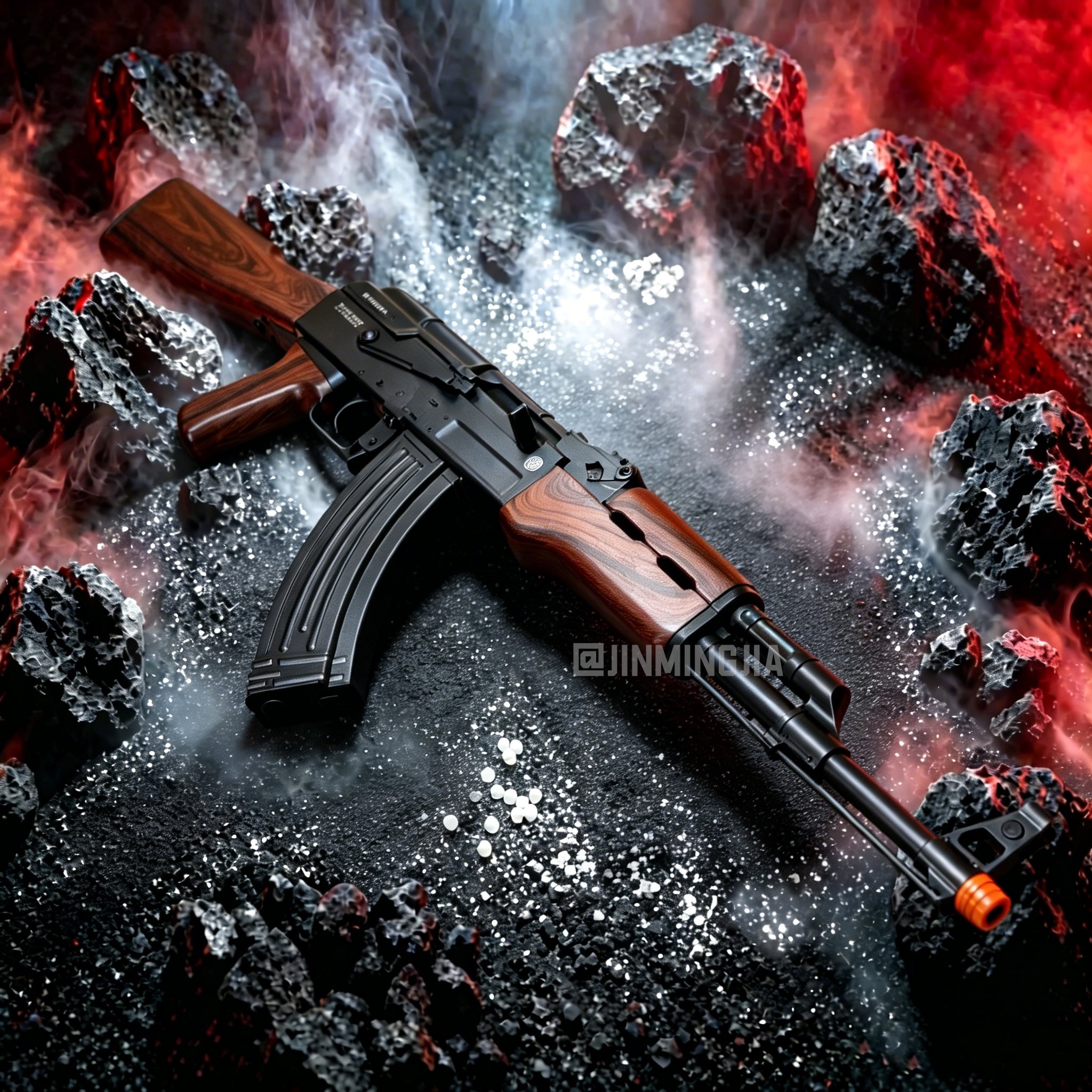 AK-47 assault rifle gel blaster toy guns - STJMJ Gel Blaster