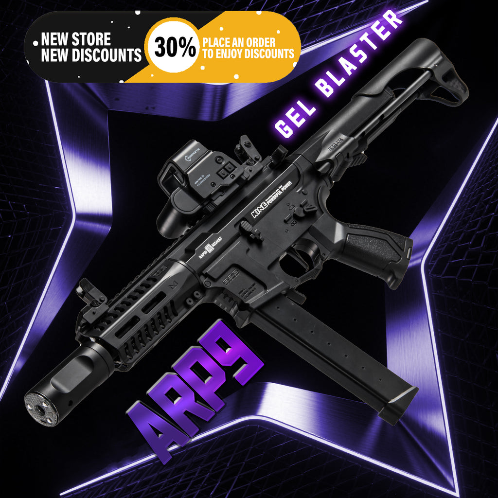 Lehui ARP9 Black Gel Blaster
