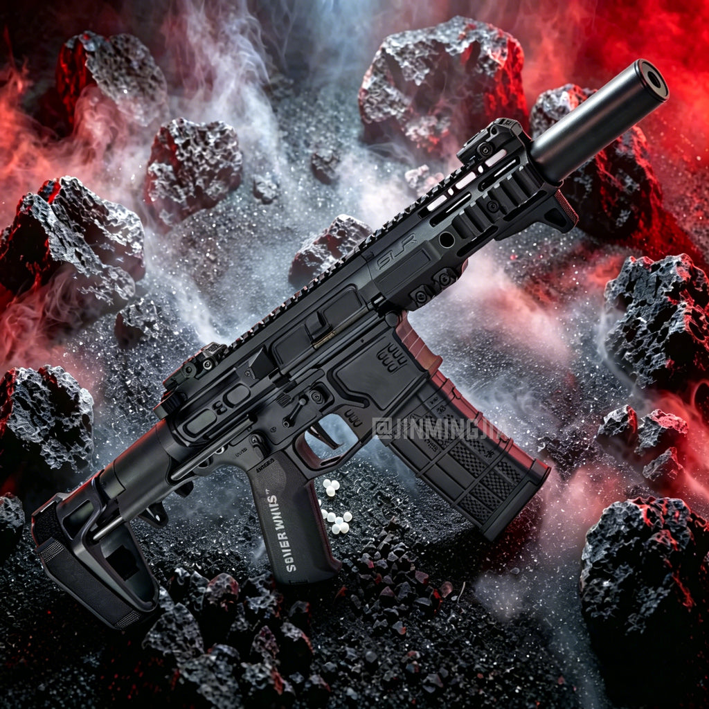 SLR4 gel blaster gun Supports single shot / full auto - STJMJ Gel Blaster