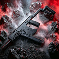 KRISS Vector Gel Blaster Toy Gun Full Metal Gearbox Electric Automatic Splatter Ball Blaster Tactical Submachine Toy For Adult Indoor Wargame Shooting Game - STJMJ Gel Blaster