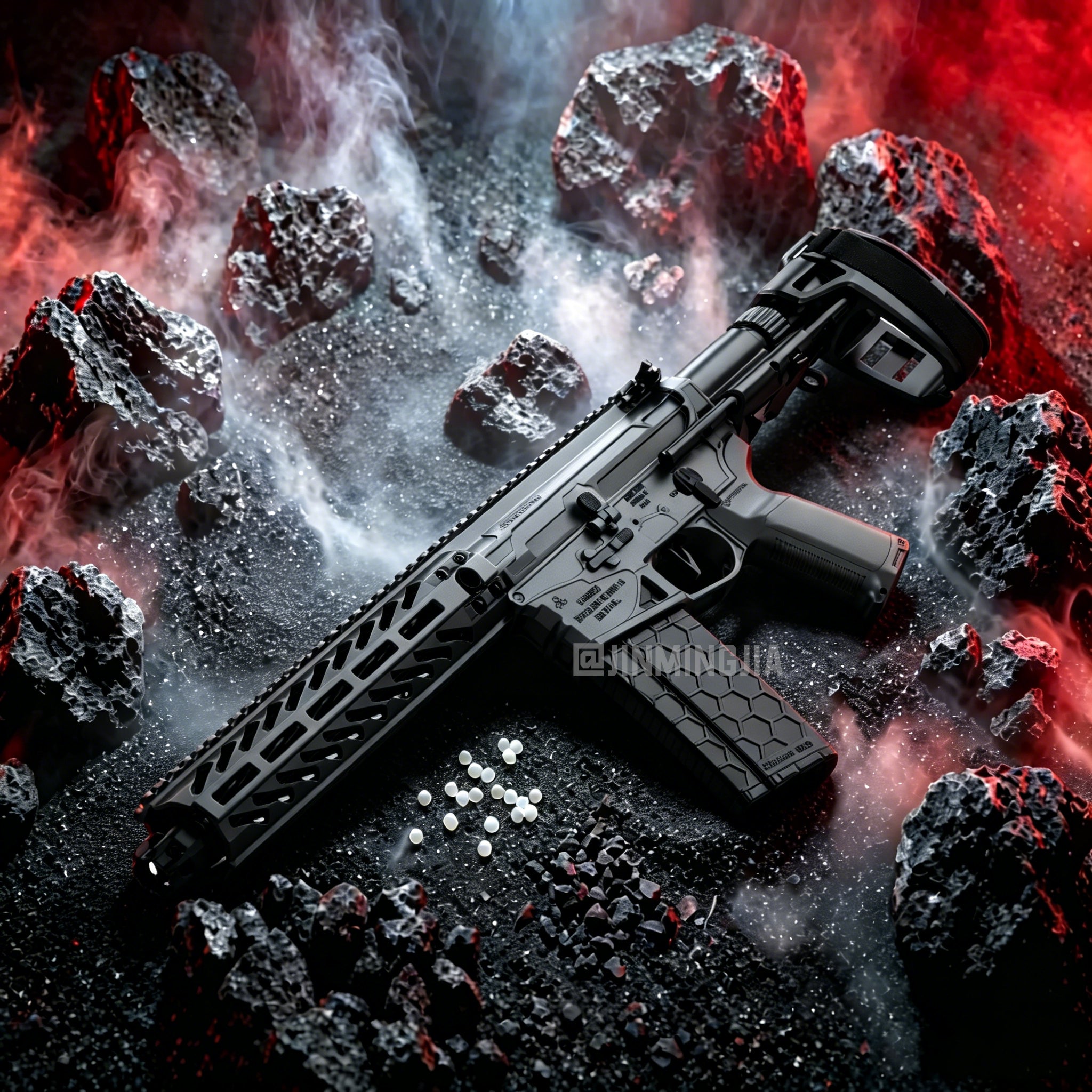 BLP Electric Safety Electronic Water Bullet Gun - STJMJ Gel Blaster
