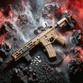 gel blaster AR16 toy guns 7-8mm Sand color - STJMJ Gel Blaster