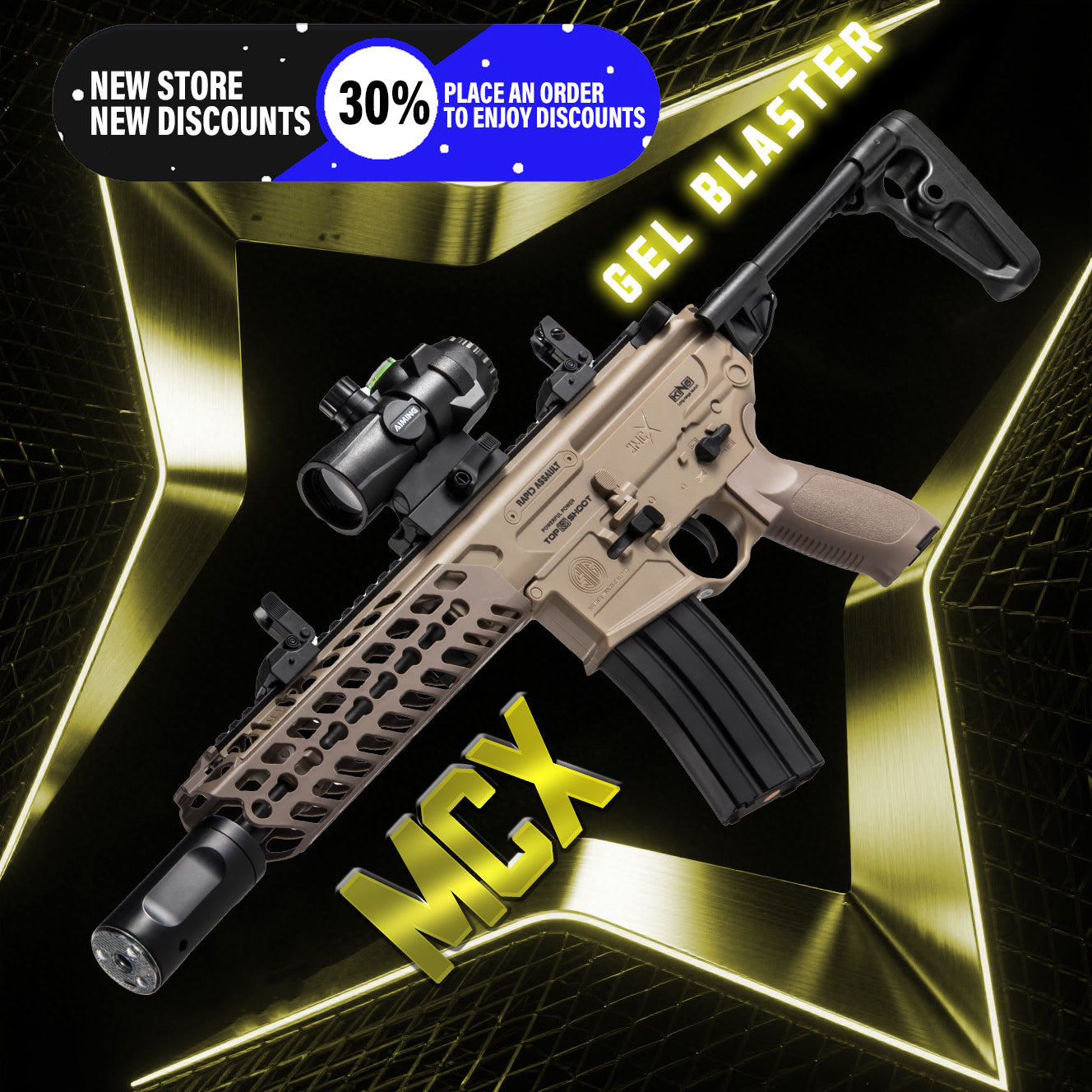 Lehui MCX Tactical Gel Blaster