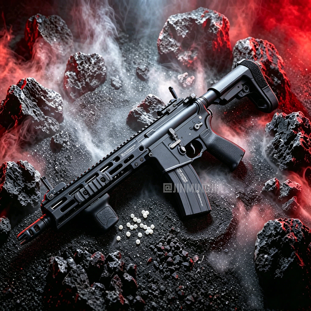 AR 16 Electric Gel Shooter toy guns 7-8mm - STJMJ Gel Blaster