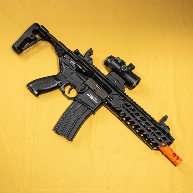 Best MCX Gel Blaster Toy Dual shooting mode black(single automatic and fully automatic)