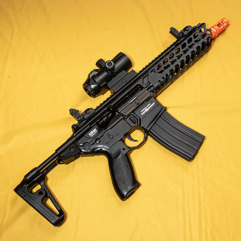 Best MCX Gel Blaster Toy Dual shooting mode black(single automatic and fully automatic)