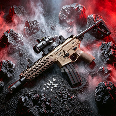 MCX Short Burst Submachine Gun Electric gel blaster water bullet toy - STJMJ Gel Blaster
