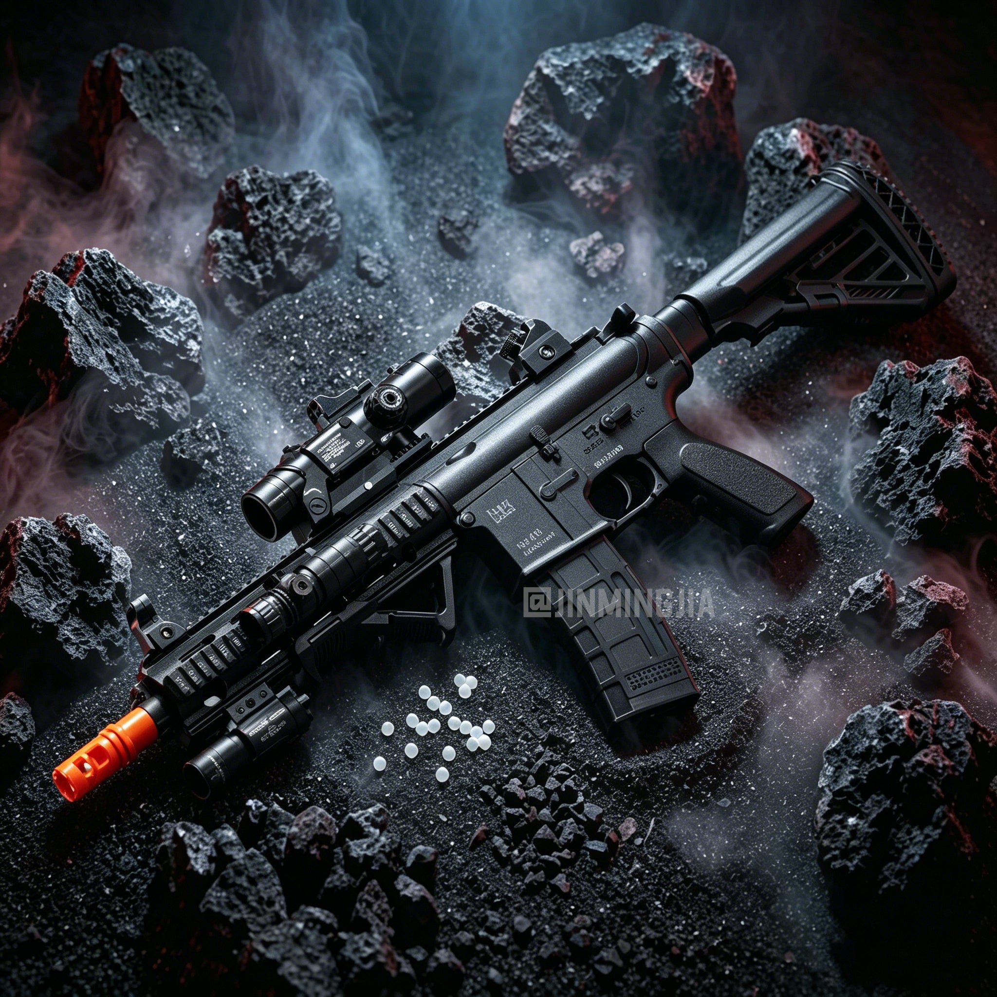 HK416 gel blaster water bullet toy guns - STJMJ Gel Blaster