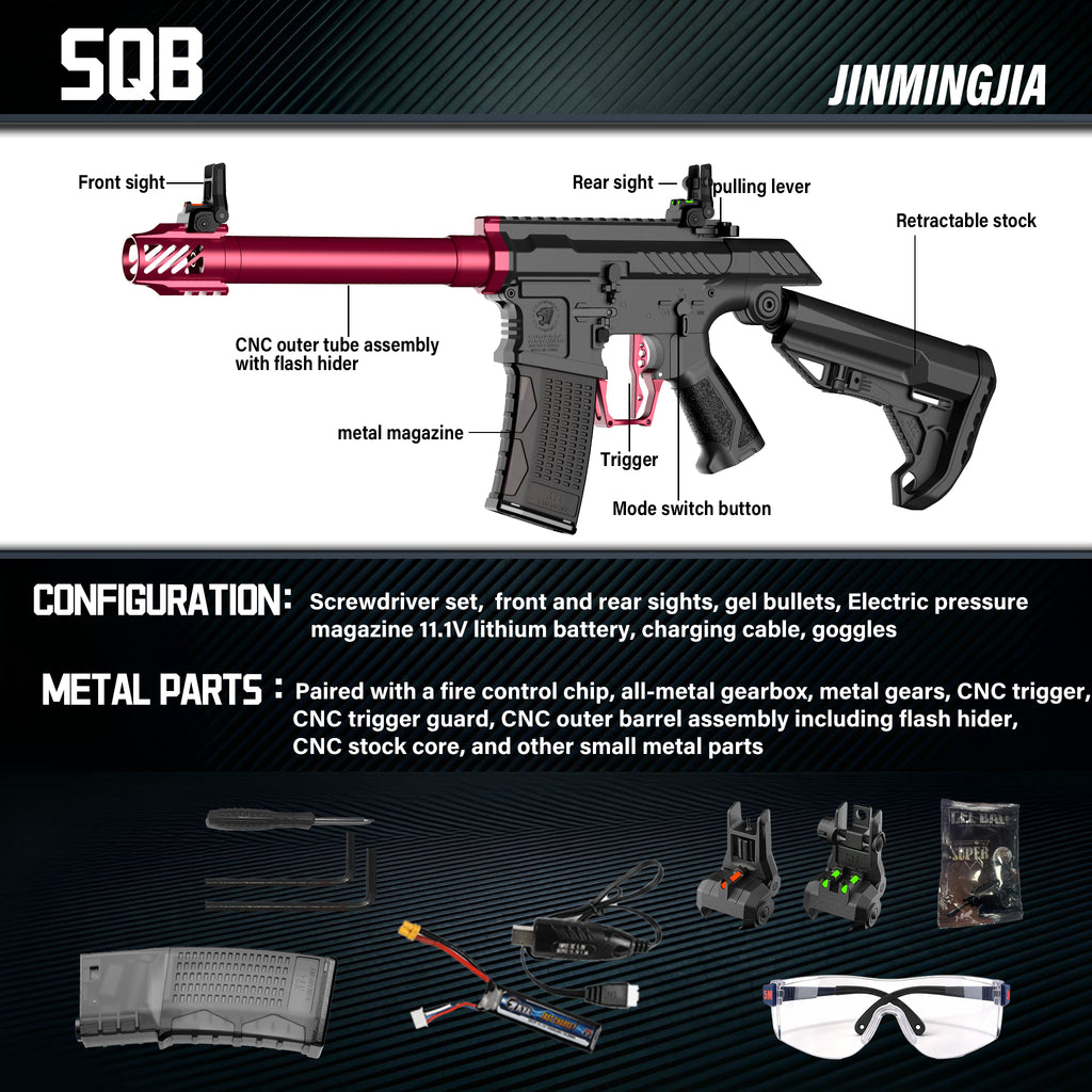 X980-SSG Electric Gun Nylon Gelblaster - STJMJ Gel Blaster