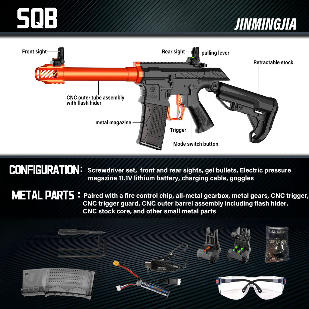 X980-SSG Electronic Toy Gun Gel blaster Toy Guns - STJMJ Gel Blaster