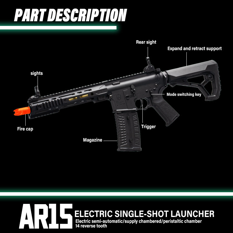 Tiangong AR15 Tactical Gel Blaster
