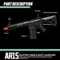 Tiangong AR15 Tactical Gel Blaster - STJMJ Gel Blaster