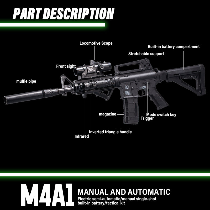 Shengye M4A1 Tactical Gel Blaster
