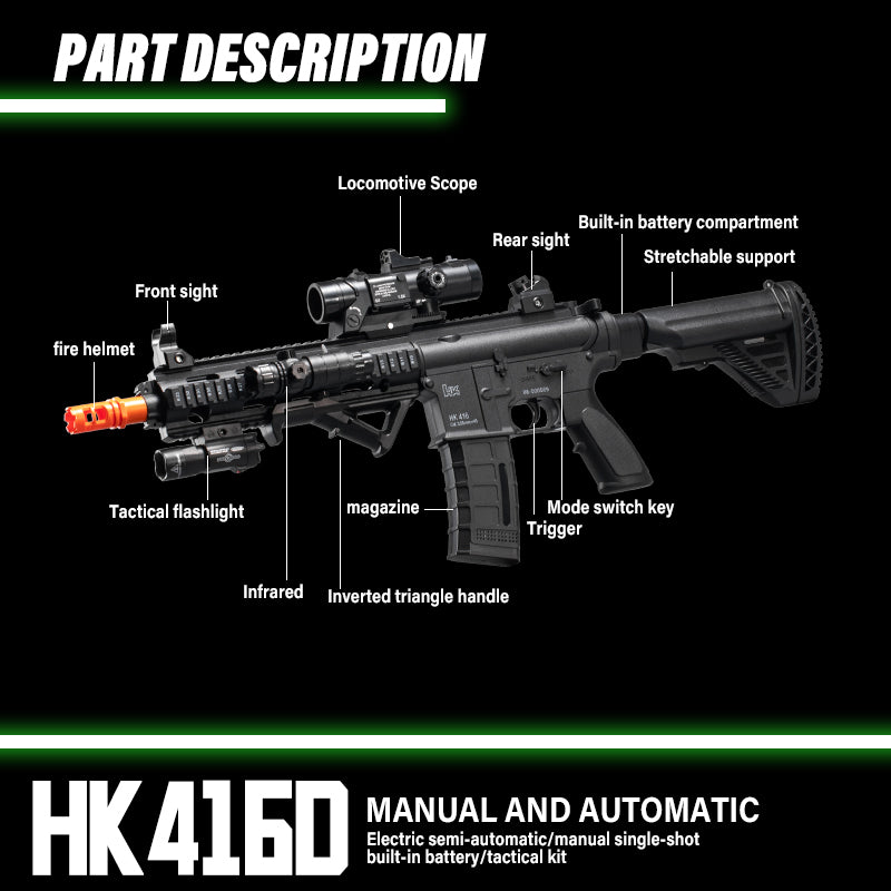 Shengye HK416 Tactical Gel Blaster