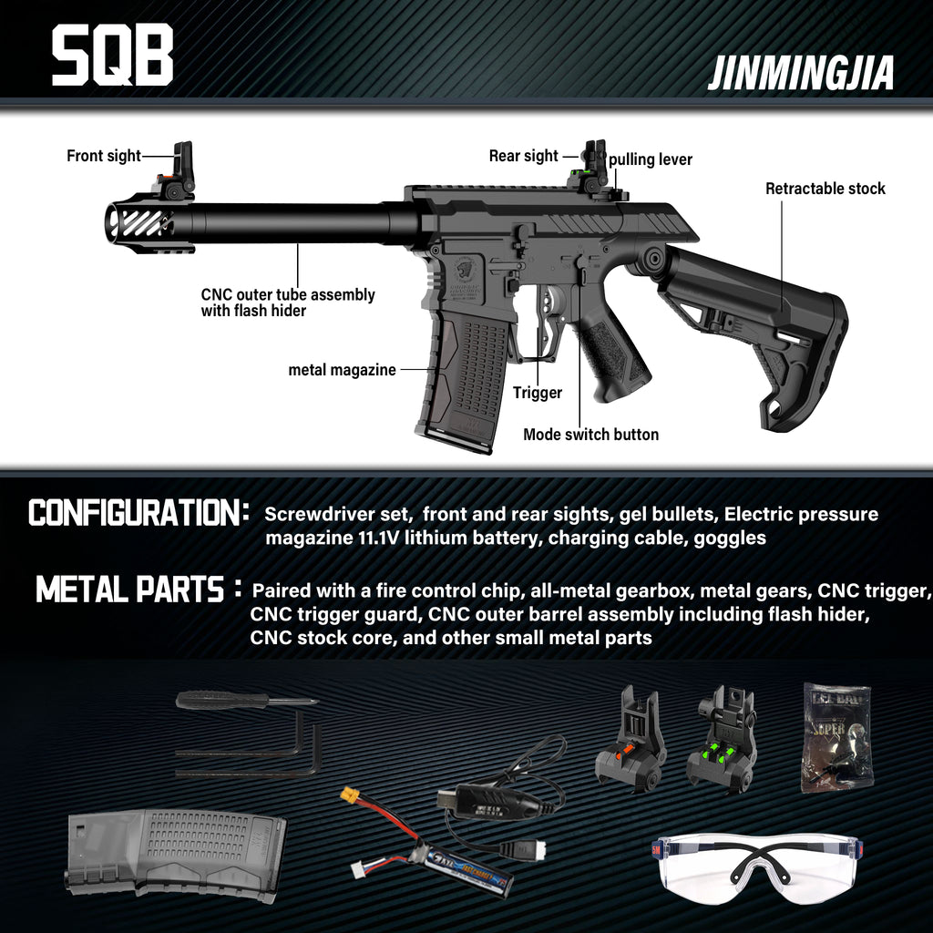 X980-SSG gel Blaster Gun Toy Guns - STJMJ Gel Blaster