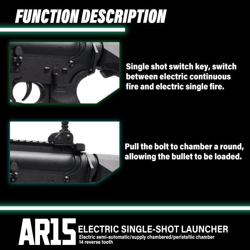 Tiangong AR15 Tactical Gel Blaster