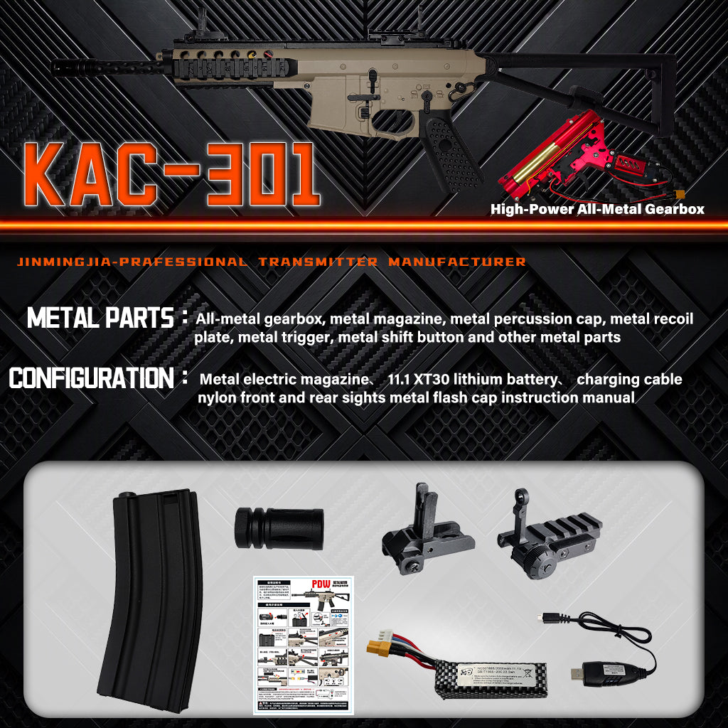 PDW Gel Blaster Full Metal Gearbox Electric Automatic Shooting Toy Gun Outdoor Sport Tactical Gel Ball Blaster Toy