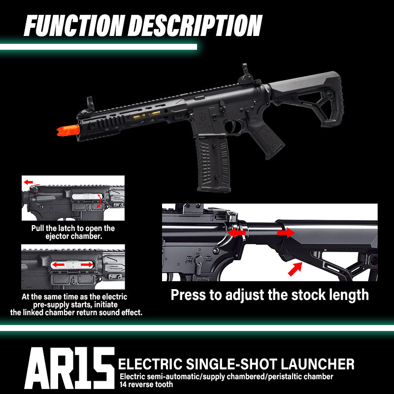 Tiangong AR15 Tactical Gel Blaster