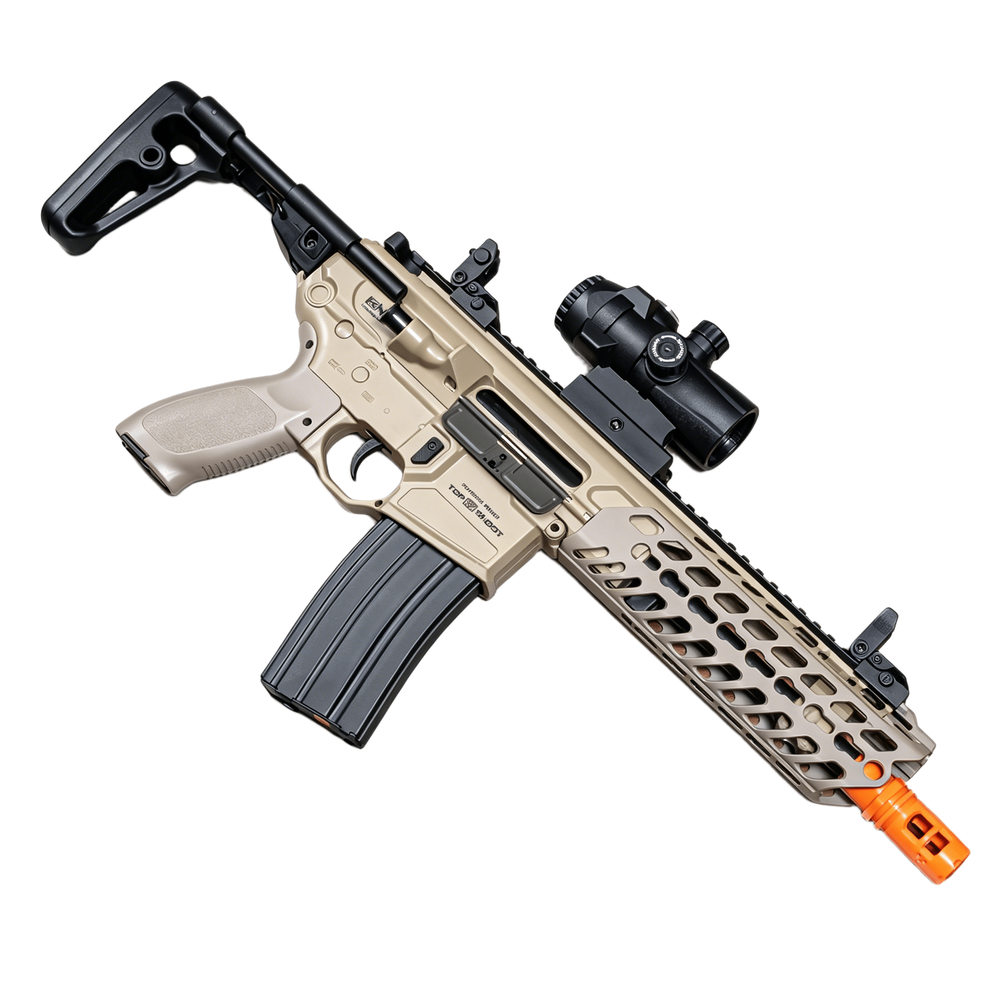 MCX Short Burst Submachine Gun Electric gel blaster water bullet toy - STJMJ Gel Blaster