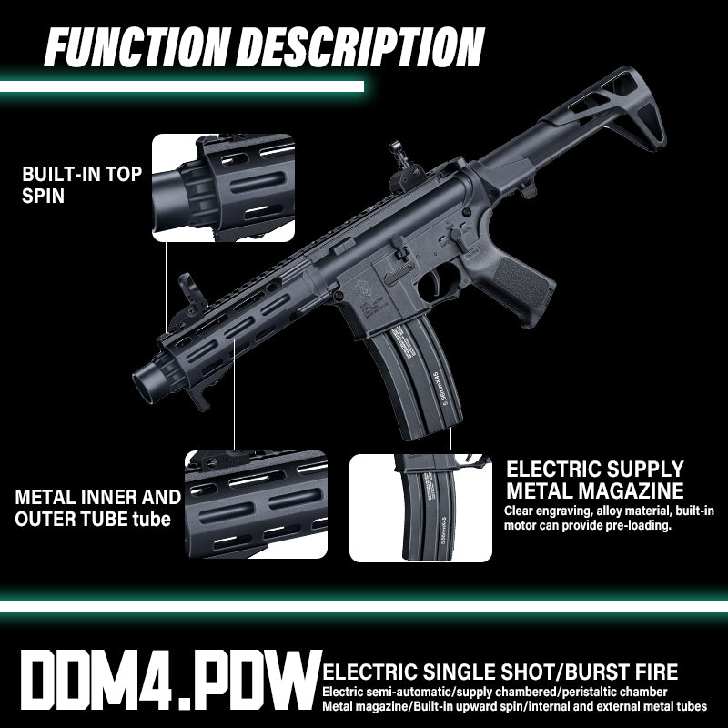 Tiangong DDM4 PDW Gel Blaster